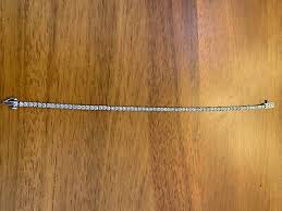 Beautiful Sterling Silver Diamond Bracelet, 1.00CT ...