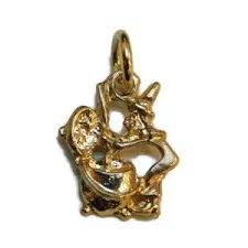 Jewelry | Witch And Cauldron Charm Pendant 14k Yellow ...