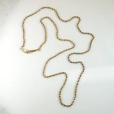 Mellow 14k Gold 16.5" Rope Chain – GSL