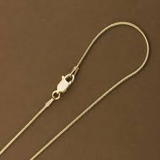 Gold Snake Chain 1mm – Mayas Gems