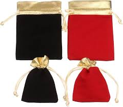 jewellery bags,jewellery pouches,10pcs/lot 7x9cm 9x12cm Gold ...