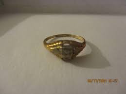 Beautiful Vintage 14k Gold w/Cross Theme Size 7 Ring | eBay