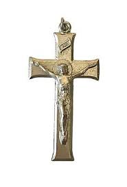 Vintage Cross Crucifix Pendant with Jesus Figure INRI Silver ...