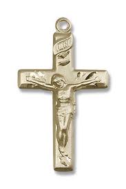 USA-Made Catholic Crucifix Necklaces | Sterling & Gold ...