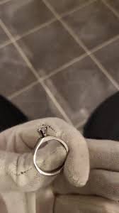 Titanium Solitaire Ring, Titanium Engagement Ring With Stone ...