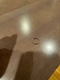 14k solid gold thumb ring