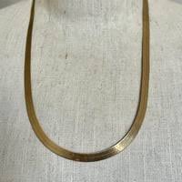 10k Yellow Gold Flat Chain Necklace 24.25" | Mercari