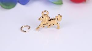 Horse Charm, Traditional Charm, Made From Solid Cast Yellow ...