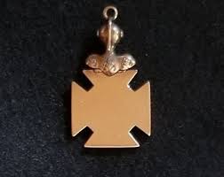 SALE - Masonic Knights Templar Goldtone Fob Free Shipping ...