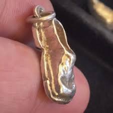 ANTIQUE ENGLISH CHARM - Sterling Silver Shoe From Birmingham ...