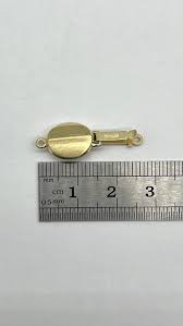 Pearl Gold Clasp, 14K Solid Gold Fancy Clasp, Beads Clasp ...