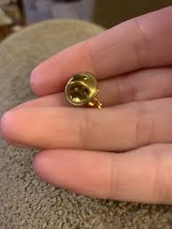 Vintage Heavenly Godly Angel Small Gold Tone Enamel Lapel ...