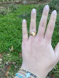 0.25ctw Pear Diamond Signet Ring, 10k Yellow Gold, Ring ...