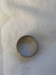 VINTAGE 18K RGP GOLD RING, 5/16" WIDE BAND | eBay