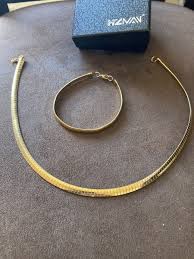 Hzman gold necklace and bracelet | eBay