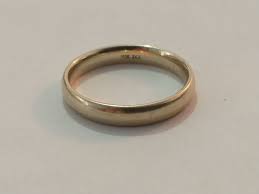 10K Gold 4mm Wedding Band Comfort Fit Ring Size 11 | eBay