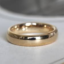 Antique 18k Wedding Band Engraved Date 1912, Heavy Yellow ...