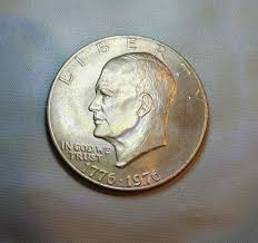 1776 - 1976 Eisenhower U.S. One Dollar Coin Type 2 No Mint ...