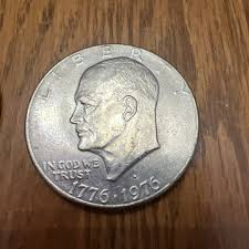 1776-1976 Bicentennial Eisenhower Dollar No Mint Mark Liberty bell | eBay