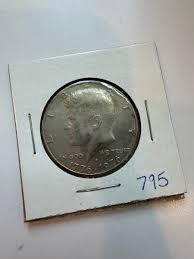 1776-1976 D Kennedy 50-cent multiple errors obverse ...