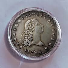 1794 Liberty Draped Bust US Dollar Commemorative Coin - Etsy