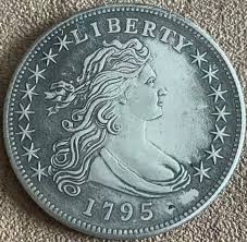 Super Rare 1795 Vintage Draped Bust Dollar ...
