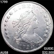 1799 Draped Bust Dollar Nearly Uncirculated