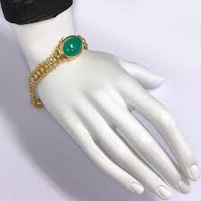 Antique Book Chain Bracelet in 18 Karat Yellow Gold with ...