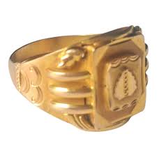 18k Yellow Gold Men' Ring With No Stone( 4.49 Grams ) | eBay