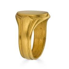 22k Gents Signet Ring — Gray & Davis: Antique & Custom ...