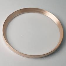 CHR007 Brushed Rose Gold Brass Chapter Ring for SKX007 ...