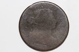 1798 Draped Bust Liberty Large Cent Coin Grading About Good ...