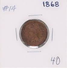 1868 Indian Head Cent #14 | eBay