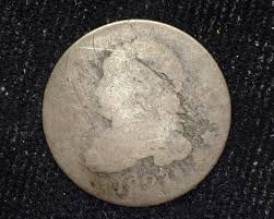 1827 Capped Bust Dime AG - US Coin — Huntington Stamp ...