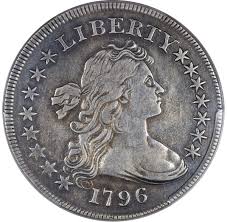 1796 Draped Bust Dollar - Lge Date, Sml Letters B-5 BB-65 ...
