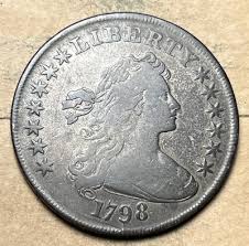 1798 Draped Bust Dollar Fine | eBay