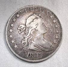 1807 Silver Draped Bust Half Dollar XF Details Coin AR163 ...