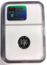 2001 S Silver Proof Roosevelt Dime Graded PF69 ULTRA CAMEO ...