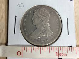 1837 50 Cents Coin Liberty United States of America Used ...