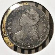 1822 Silver Capped Bust Half Dollar - Collectible Investors