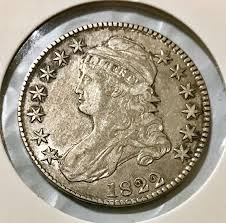 1822 Silver Capped Bust Half Dollar - Collectible Investors