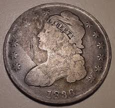 1836 Lettered Edge Bust Half Dollar 50c Philadelphia Mint 90 ...