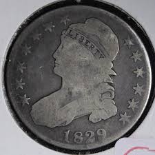 1829 Capped Bust Silver Half Dollar VG E277 OME | eBay