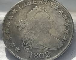 Super Rare 1802 Vintage Draped Bust Dollar ...