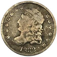 1832 DDR Capped Bust Half Dime. For Sale at Ruby Lane