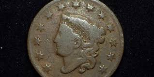 1830 Large Cent Coronet VG Medium letters - US Coin ...