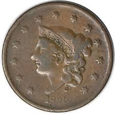 1835 Large Cent VF Uncertified #228 | eBay