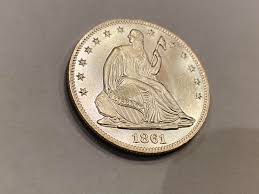 CSA 1861 Confederate States of America Half Dollar Coin ...