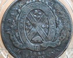 1844 Half Penny Bank Token - Choose by Token - 1/2 Penny ...