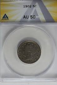 1902 .05 ANACS AU 50 Liberty Nickel, V Nickel, 5 Cent Piece ...